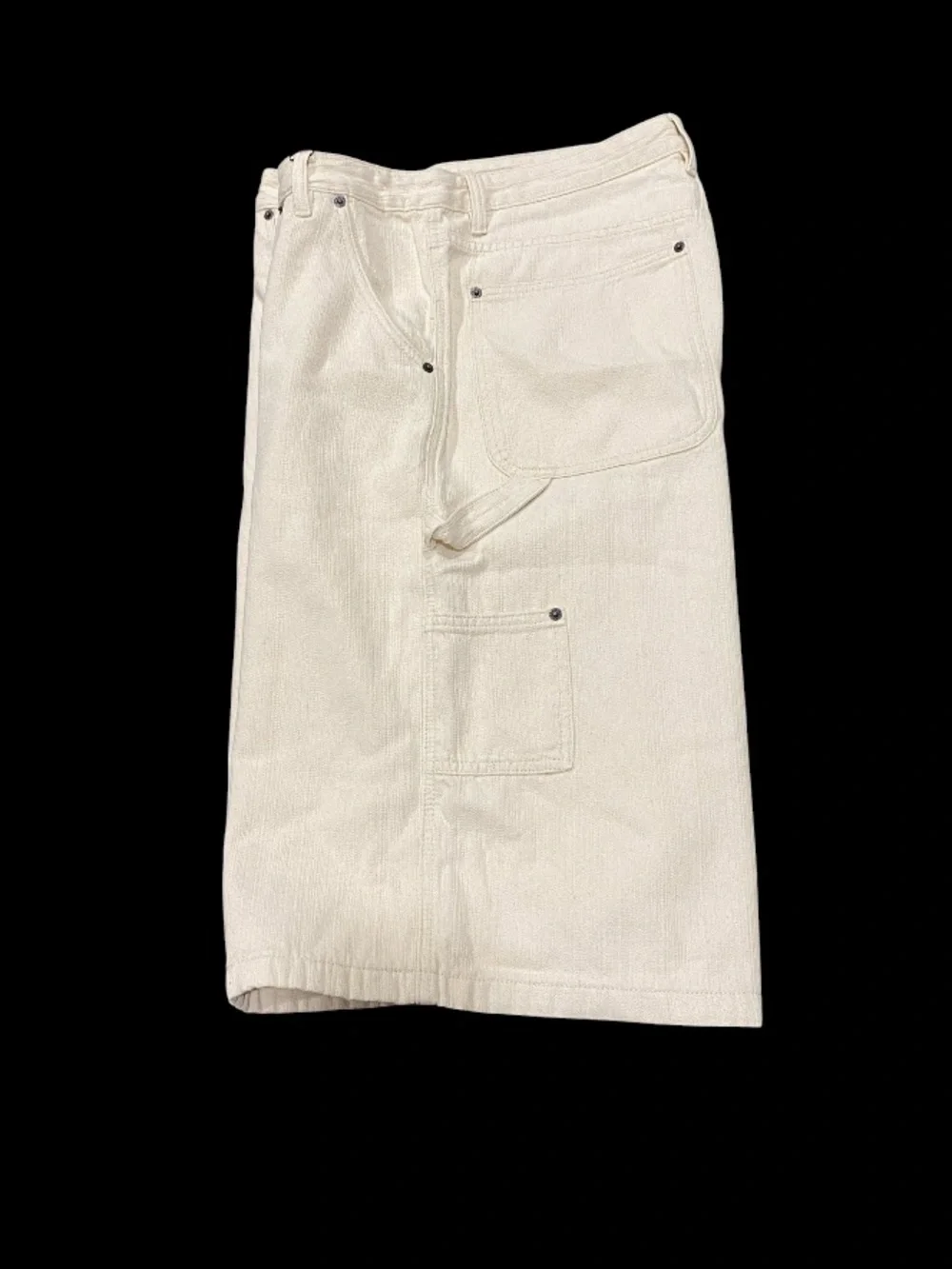 🆕 Honor The Gift Gears Carpenter shorts heavyweight workwear Cream jorts 36